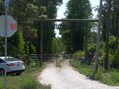 #8: Now the is a padlocked gate at -Fontana Ln- Entrance to Sunny Ranch (here I parked the car and started hiking)