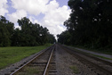 #7: Rail track going North