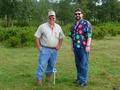 #7: Ernie (landowner) and Todd (confluence hunter)