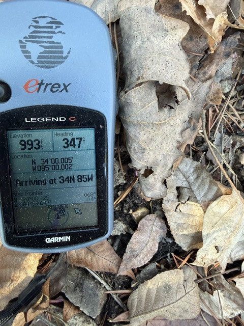 GPS showing almost zeros