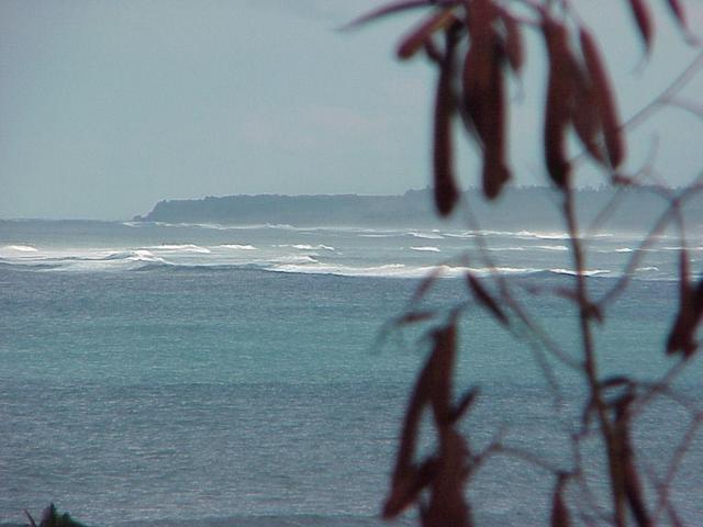 Looking east toward the confluence off the north shore of Maui.