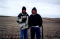 #2: Matt and Adam standing just south of the site