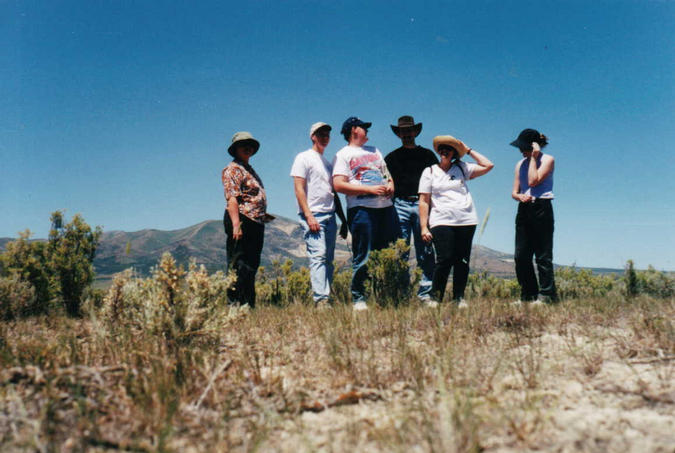 At the Spot: Elaine, Jeremy, Randall, Eric, Michelle, and Shaina (l. to. r.)