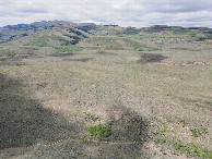 #11: View West, from 120m above the point