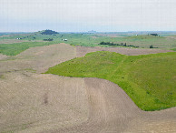 #11: View West, from 120m above the point