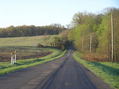 #6: Looking south toward the nearest house to the confluence, on the nearest road to the west of the site.