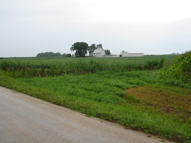 Nearby farm house to the north