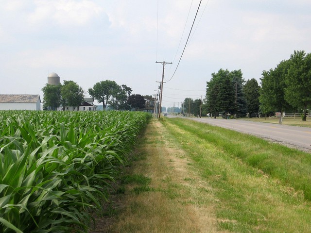 View north along Minnich Road.