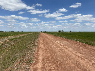 #10: State line road looking due East with Kansas on the left and Oklahoma on the right.