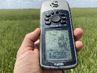 #3: GPS Reading at the confluence point.  