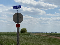 #9: State line road looking into Oklahoma. 