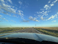 #8: Driving south on K-27 before sunset