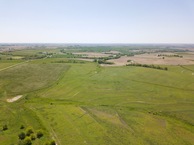 #10: Looking South (past the Degree Confluence Point, into Kansas) from 120m above the Nebraska-Kansas State Line