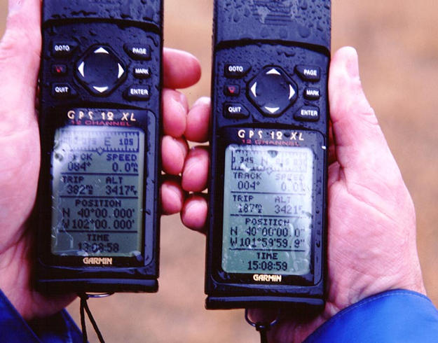 Wet GPS units almost in agreement