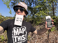 #8: Joseph Kerski at the confluence.