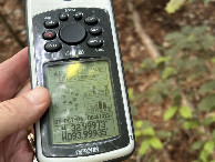 #7: GPS reading near the confluence. 
