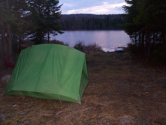 Camp on Williams Pond Just W of Baxter Park