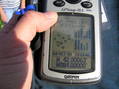 #3: GPS reading at the closest approach to the confluence, on 84 West.