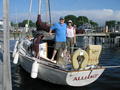 #10: Alliance and crew rest up at Ludington prior to the passage home.