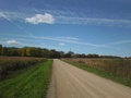 #5: Looking west along the road toward a county park