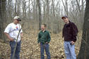 #2: Two kids (our guides) and Jon at the confluence
