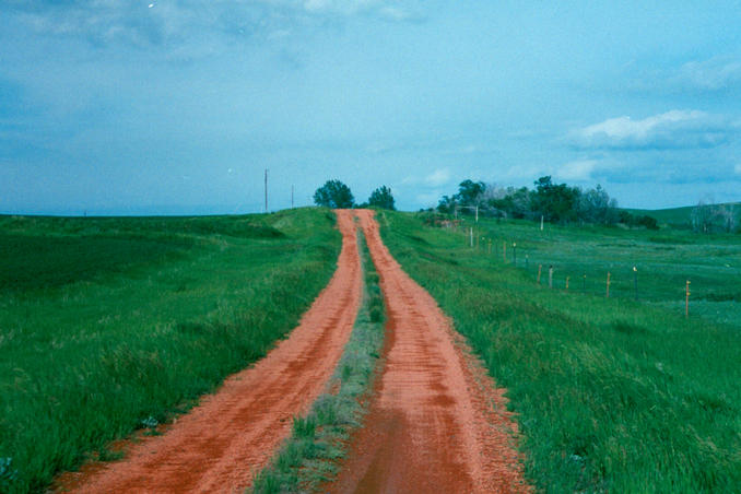 the approach road