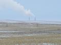 #9: This powerplant south of Sutherland, Nebraska, provides a good marker for the confluence.