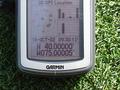 #6: GPS receiver indicating coordinates and time of confluence visit.