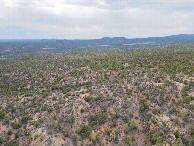 #11: View West, from 120m above the point