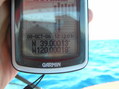 #7: GPS reading at the confluence.