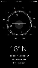 #6: Compass Reading Iphone