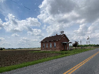 #11: One room schoolhouse about 6 miles south-southeast of the confluence point. 