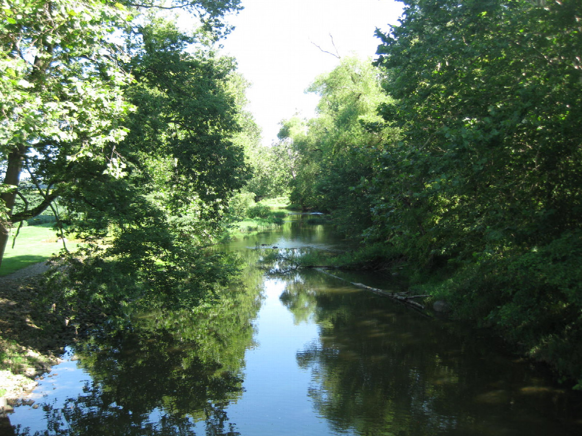 View to the north