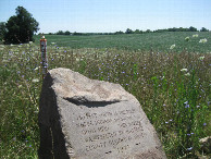 #8: Tri-point commemorative marker