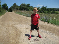#9: Actual tri-point in the middle of the road