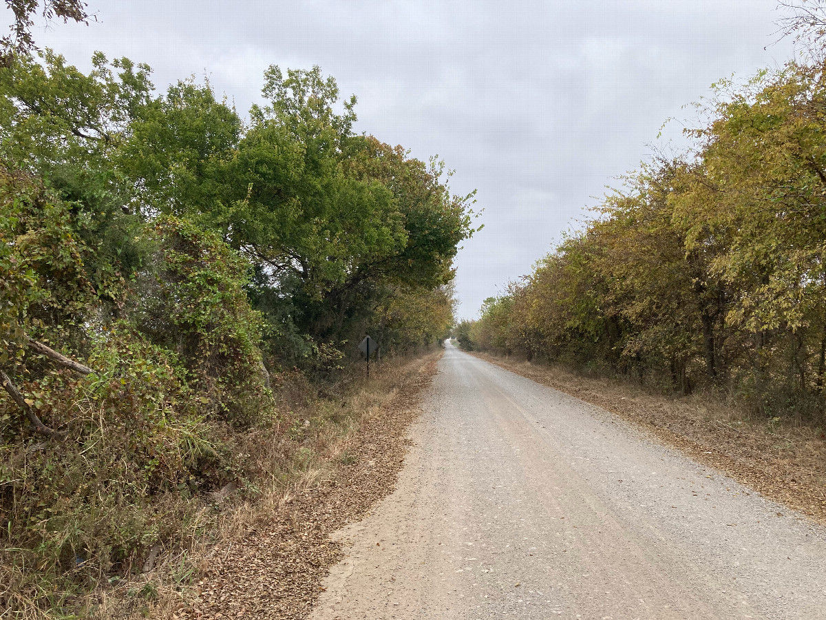 Looking east, down Bucklucksy Road