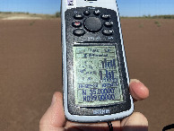 #8: GPS reading at the confluence.