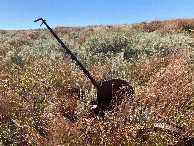 #7: Abandoned equipment spotted on the way back from the confluence