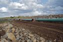 #7: A closer look at the natural gas pipeline being installed, just south of the road