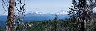 #8: The “Three Sisters”, as seen from the Olallie Trail