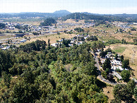 #11: View West (across the I-5 freeway), from 120m above the point