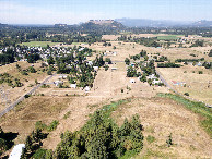 #8: View North (towards the Springfield Quarry), from 120m above the point