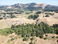 #9: View East (towards Mount Pisgah), from 120m above the point