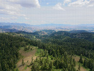 #10: View South, from 120m above the point