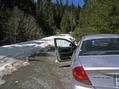 #3: Road blocked by snow bank