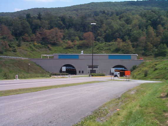 Tuscarora Tunnel of the Pennsylvania Turnpike