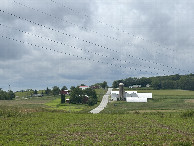 #11: A more expansive view to the west from the hill to the west of the confluence point. 