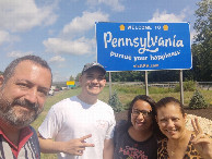 #10: Entrando no estado da Pensilvânia - entering Pennsylvania State