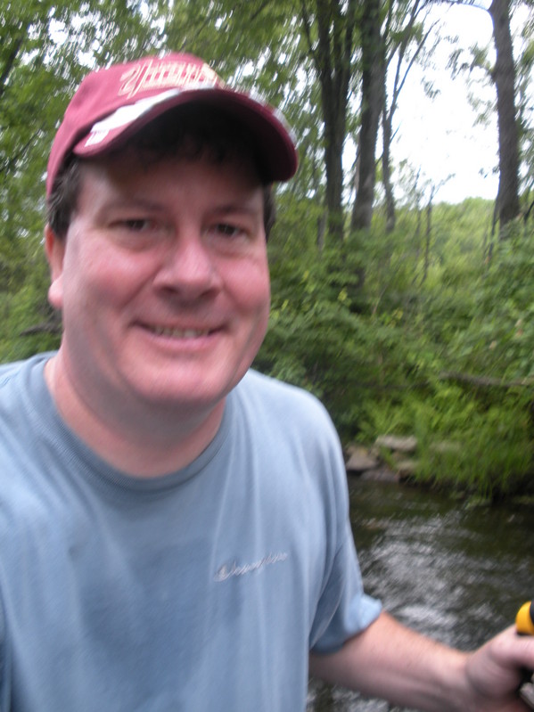 Myself in Creek near Confluence