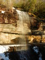 #10: NC's Bridal Veil Falls on the way to 35N 83W (Note rainbow on roadway)